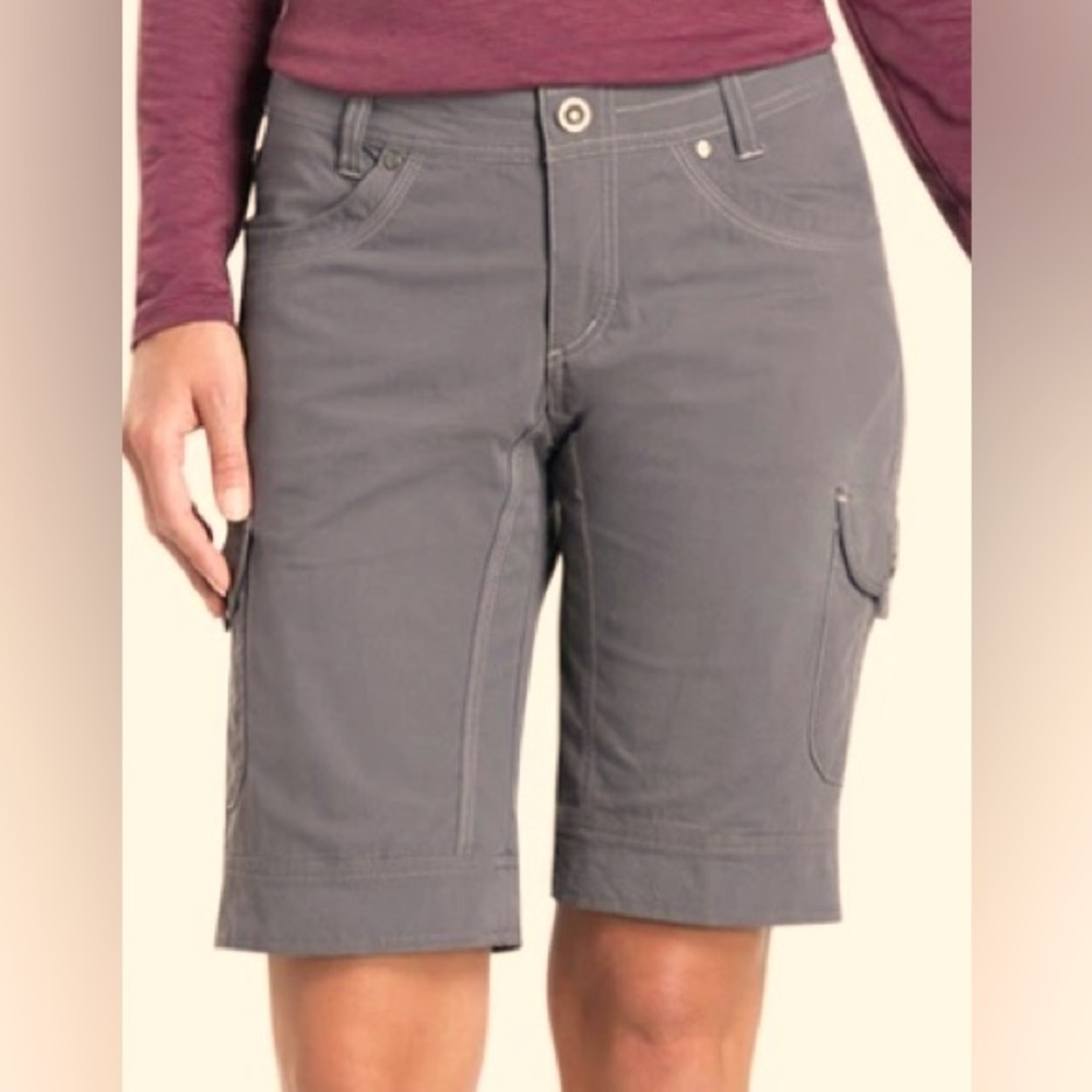 KUHL Splash 11” Women’s Grey Shorts Size 14 Hardly Worn Excellent Condition